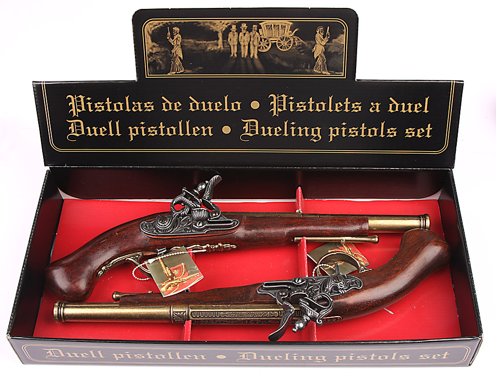 foto souprava soubojov�ch pistol� - 2 ks - proveden�